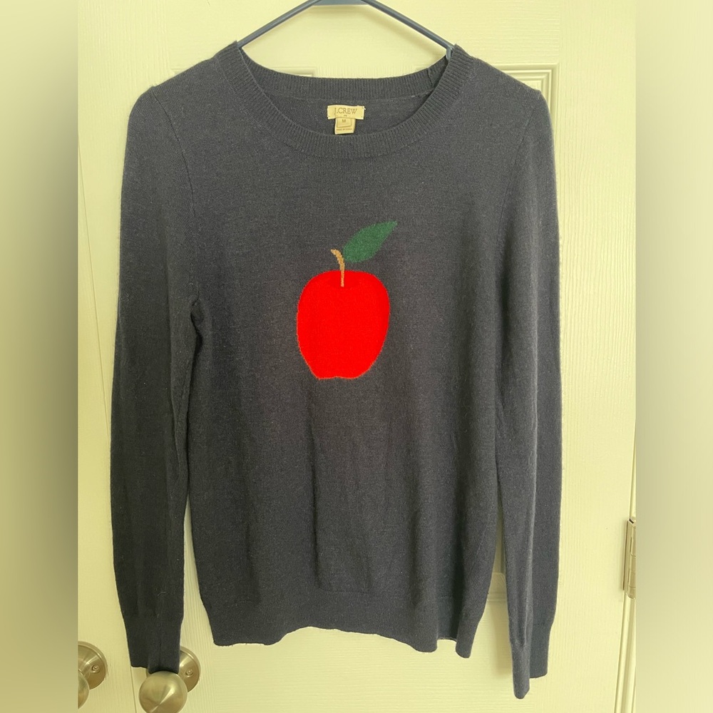 J Crew Apple Sweater